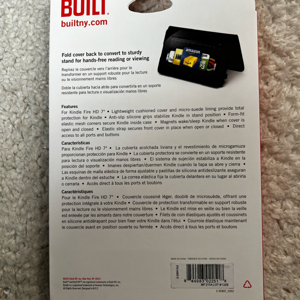 Built NY Slim Cover for Kindle Fire HD 7" - Picture 3 of 10
